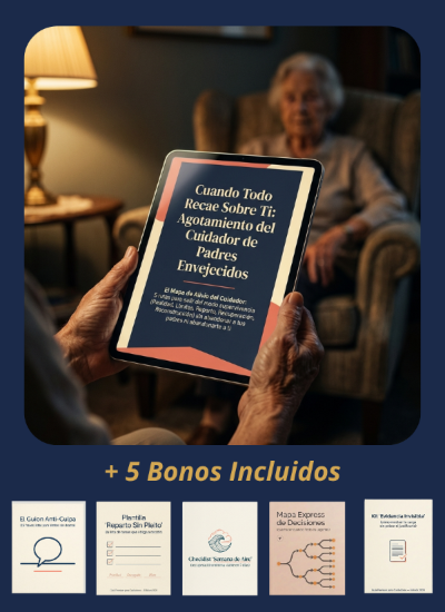 Cuando Todo Recae Sobre Ti: Agotamiento del Cuidador de Padres Envejecidos + 5 BONOS Exclusivos